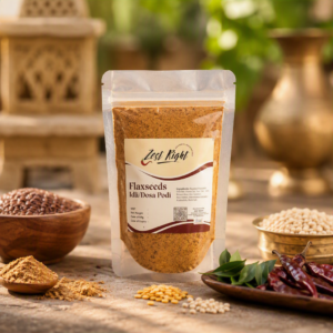 Home flax seeds idli podi